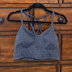 Joylab Sports Bra Heathered Navy - sz M - NWOT